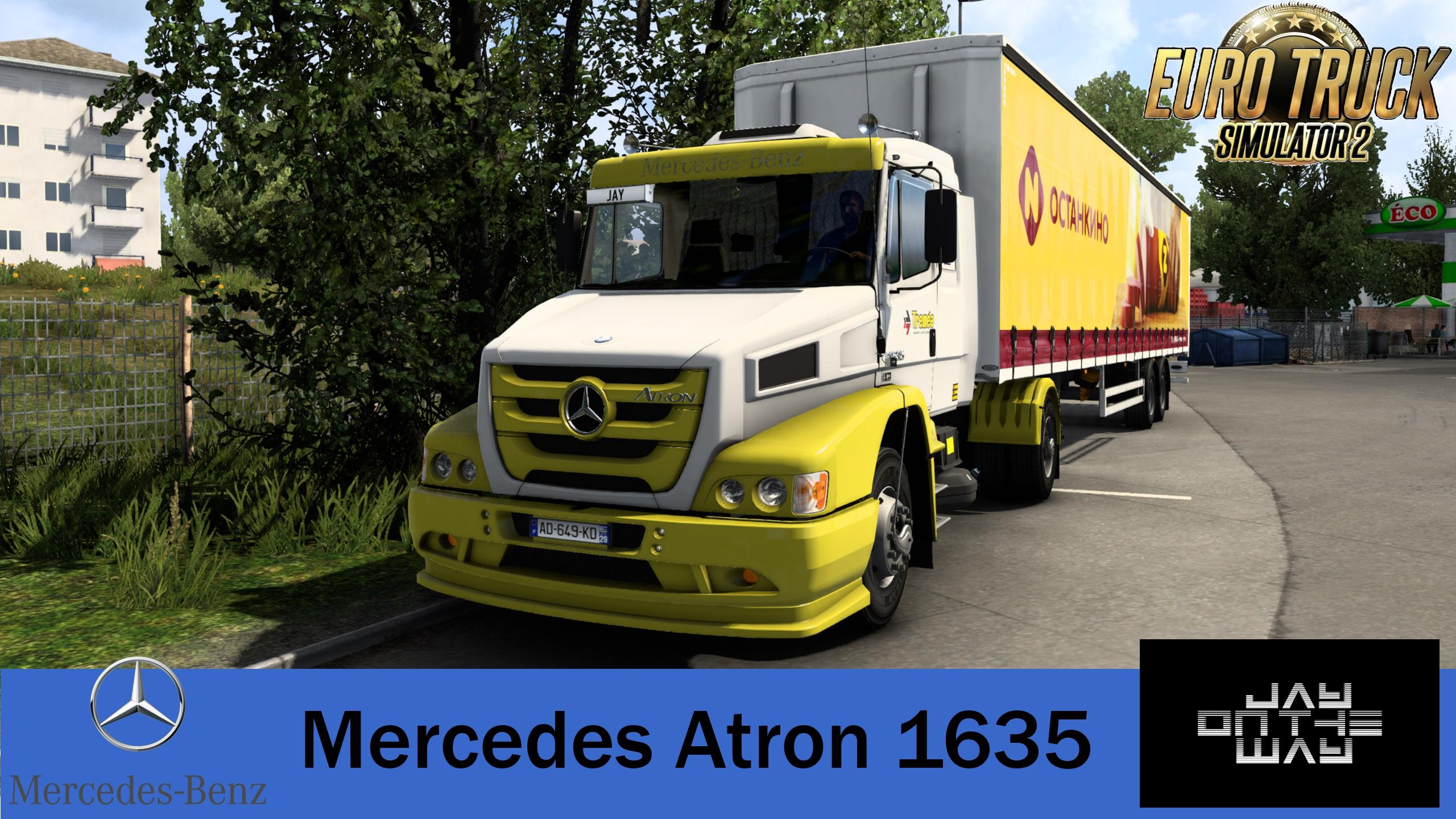 ETS2 - Mercedes Atron 1635 Truck (1.41.x)